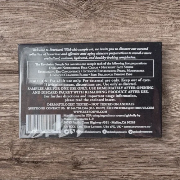 Retrouve Revelation Sample Set: Six Sample Packets - Picture 2 of 2